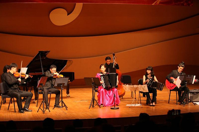 记忆中的旋律 王峥巴扬手风琴音乐会成功上演 北京演绎